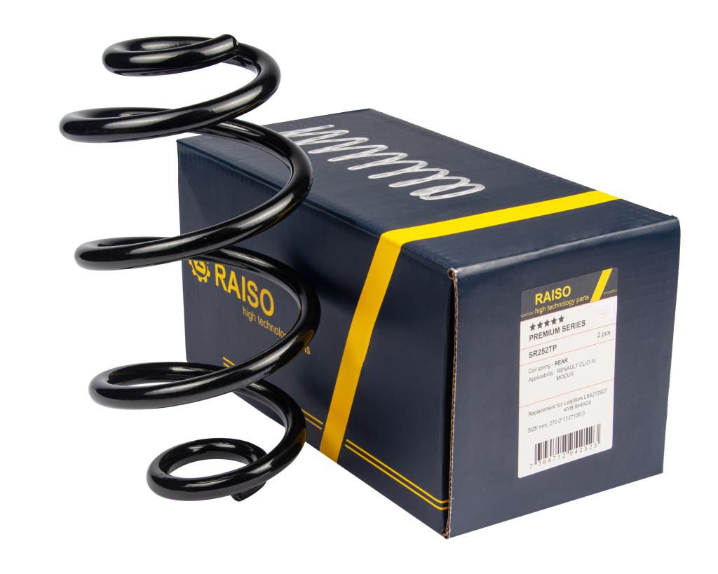 Пружина задн. Renault Clio III 1.2/1.4/1.5dCi/1.6/2.0 05-14/Modus 04-