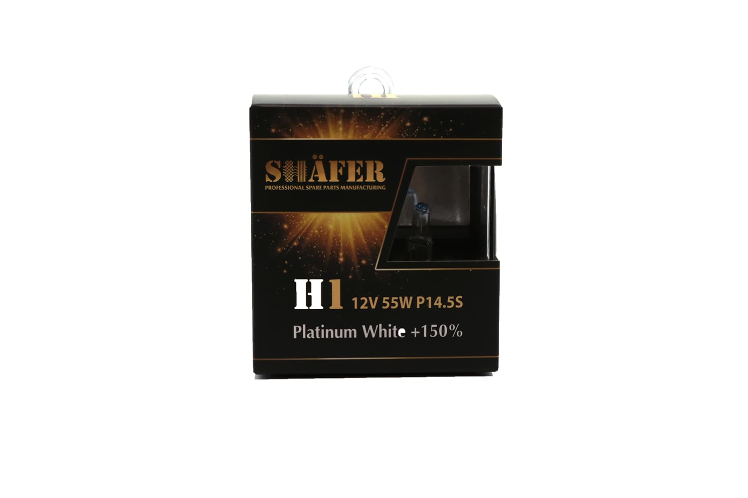 SHAFER - SL3001P - Лампа 12V H1 55W P14.5s PLATINUM WHITE +150% Box2шт