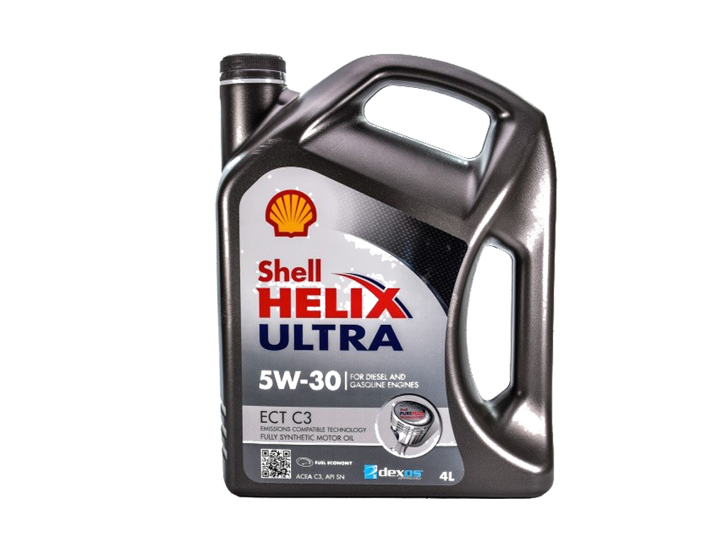 Олива двигуна 4L Shell Helix Ultra ECT C3 5W30 (ACEA C3; MB 229.51/229.31; L-04; GM DII)