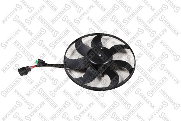 Вентилятор, охлаждение двигателя (Охлаждение)