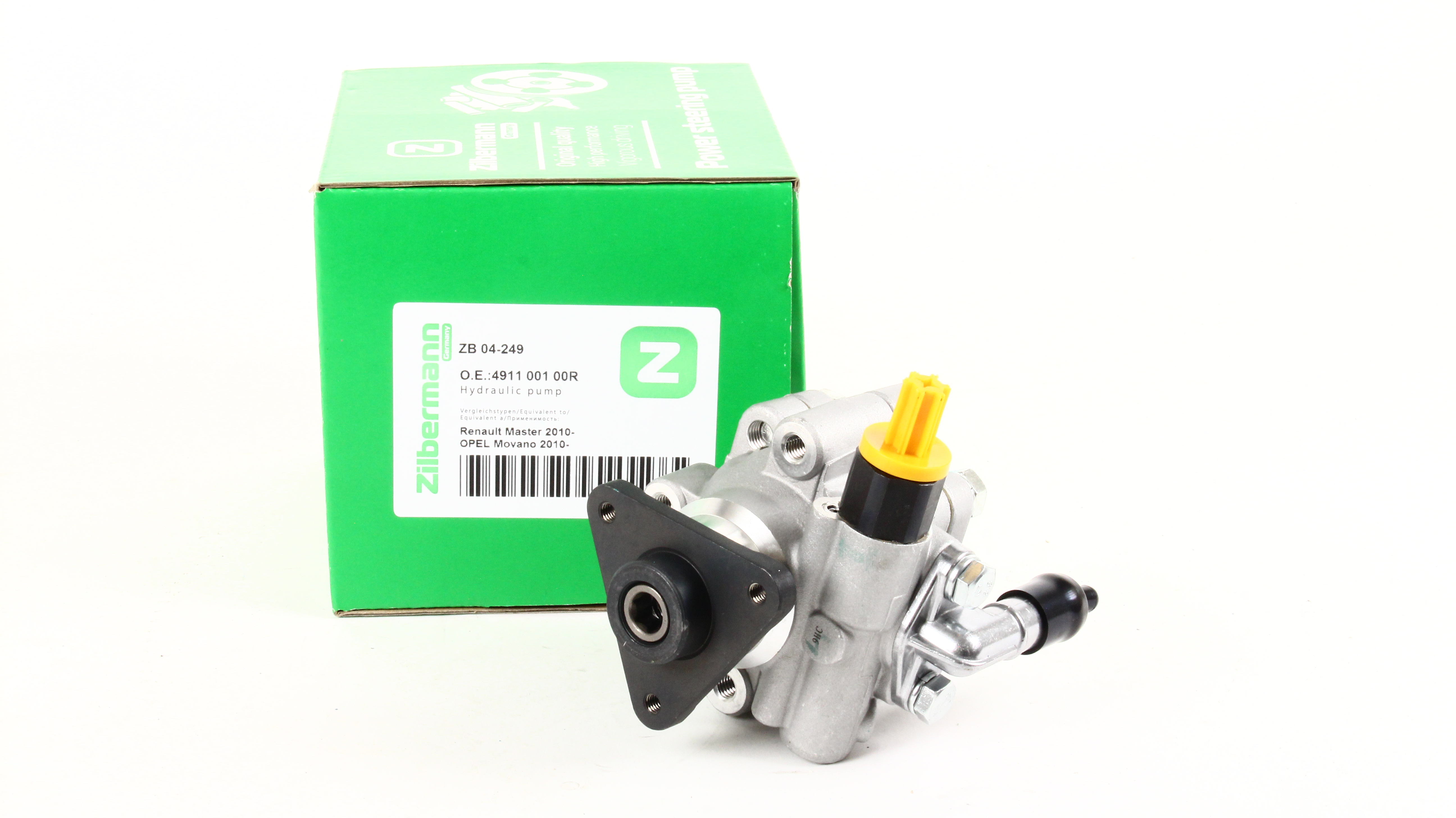 ZILBERMANN - 04-249 - Насос ГУР Opel Movano B/Renault Master III 2.3 dCi 10-